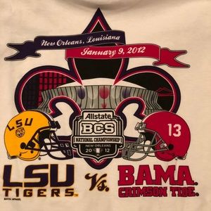 2012 BCS Championship tshirt